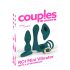Couples Choice - 4en1 vibromasseur télécommande modulable (turquoise)