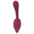 Javida - 2en1 vibromasseur langue (rouge)