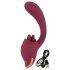 Javida - 2en1 vibromasseur langue (rouge)