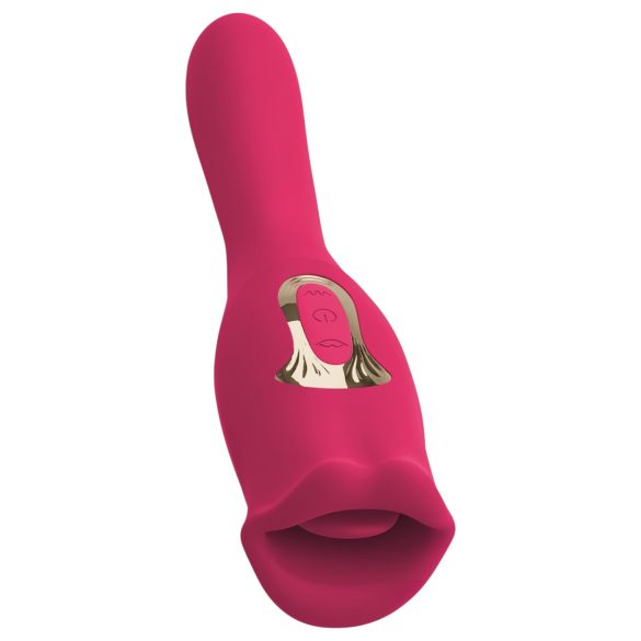 You2Toys - Vibromasseur 2en1 avec langue (rose)