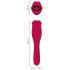You2Toys - Vibromasseur 2en1 avec langue (rose)