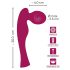 SMILE Baguette Spéciale - vibromasseur rechargeable (rose)