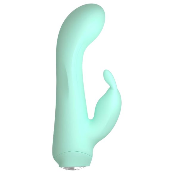 Cuties Mini 4 - vibromasseur lapin étanche, rechargeable (vert)