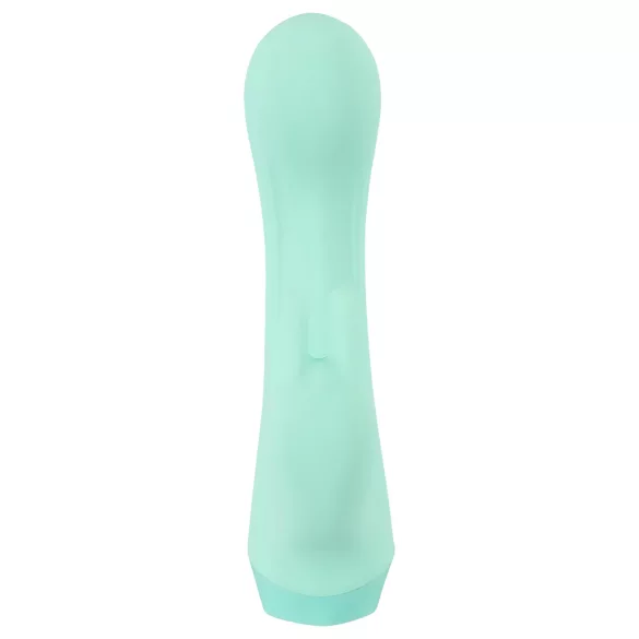 Cuties Mini 4 - vibromasseur à bras clitoridien en forme de lapin, rechargeable (vert)