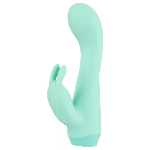 Cuties Mini 4 - vibromasseur à bras clitoridien en forme de lapin, rechargeable (vert)
