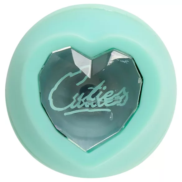Cuties Mini 4 - vibromasseur à bras clitoridien en forme de lapin, rechargeable (vert)