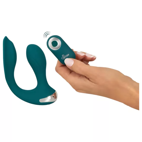 SMILE Hands-free - vibromasseur portable et wearable (turquoise)