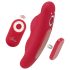 Smile - vibromasseur slip sans fil, rechargeable (rouge)
