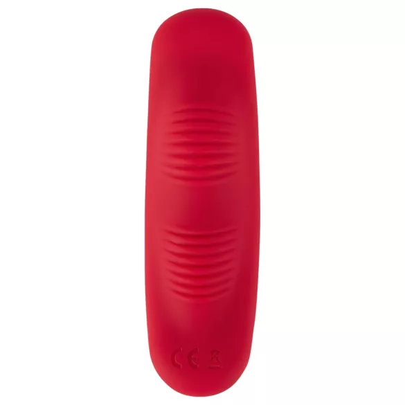 Smile - vibromasseur culotte télécommandé rechargeable - rouge