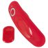 Smile - vibromasseur slip sans fil, rechargeable (rouge)