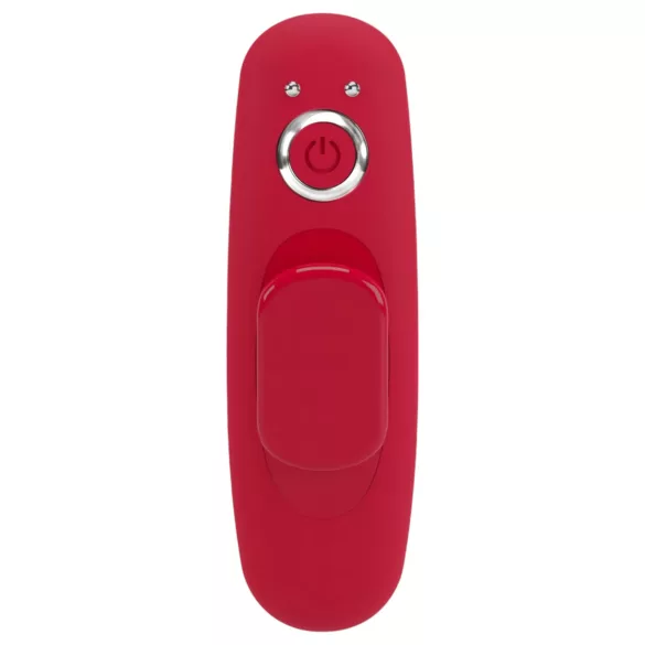 Smile - vibromasseur culotte télécommandé rechargeable - rouge