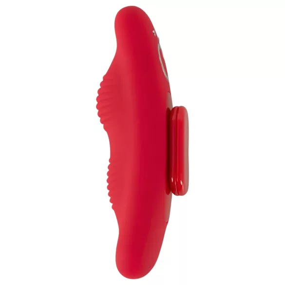 Smile - vibromasseur culotte télécommandé rechargeable - rouge
