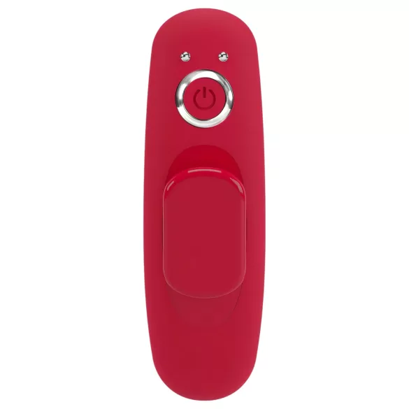 Smile - vibromasseur culotte télécommandé rechargeable - rouge