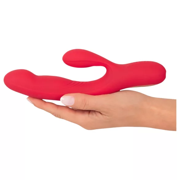 Smile Thumping Rabbit - vibromasseur rabbit 3 moteurs rechargeable - rouge