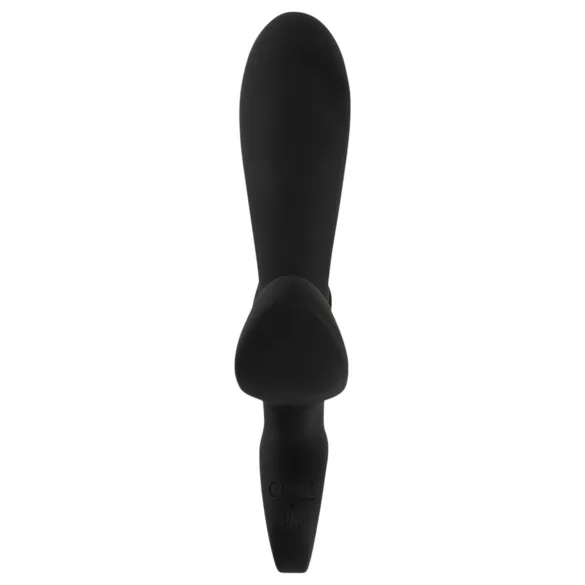 Eternal - gode triple vibrant gonflable - silicone noir