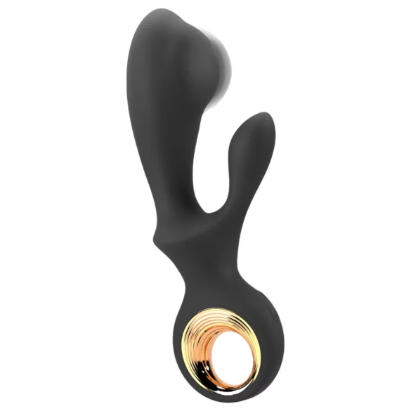 Eternal - vibromasseur à pompe avec stimulateur clitoridien - noir