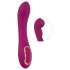 Javida - Vibromasseur double pompe (violet)