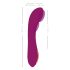 Javida - Vibromasseur double pompe (violet)