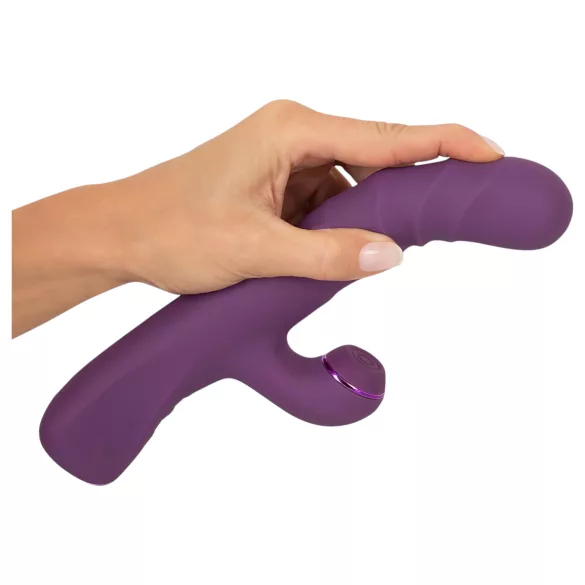 Javida - vibromasseur rabbit 3en1 - stimulation clitoridienne - violet