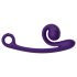 Snail Vibe Curve - Vibromasseur 2-en-1 pour clitoris (violet)