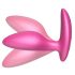 We-Vibe Ditto+ - vibromasseur anal intelligent rechargeable (rose)