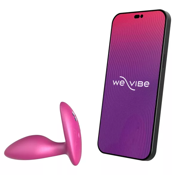 We‑Vibe Ditto+ - plug anal vibrant contrôlé par application (rose)