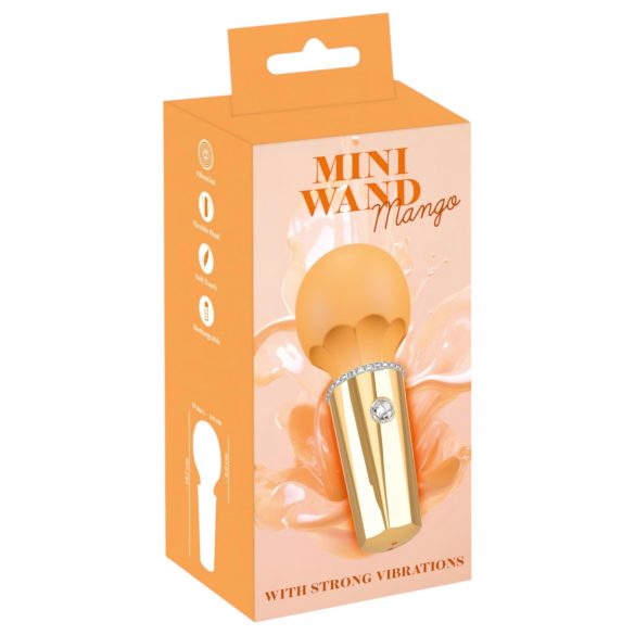 You2Toys - Mini wand massageur vibrant rechargeable - jaune
