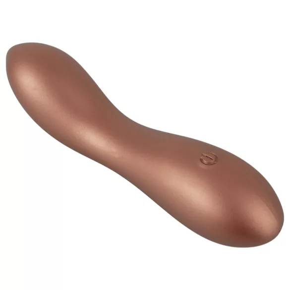 Smile - vibromasseur mini flexible point G - bronze