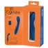 Smile - vibromasseur flexible point G (bleu)