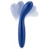 Smile - vibromasseur flexible point G (bleu)