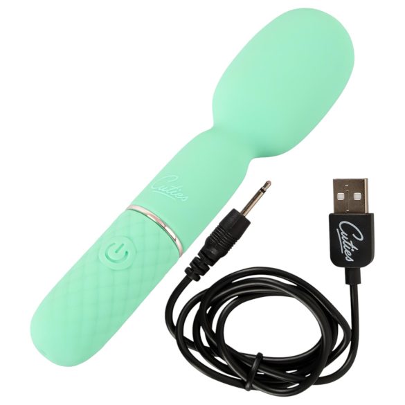 Cuties - mini vibromasseur massant - silicone - vert menthe