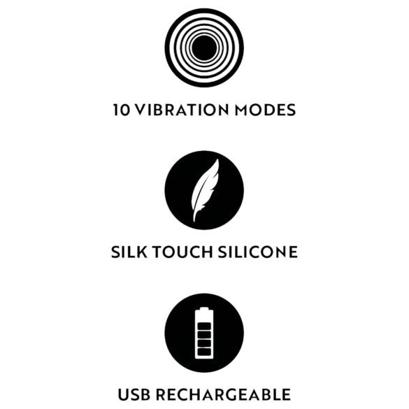 Cuties - mini vibromasseur massant - silicone - vert menthe