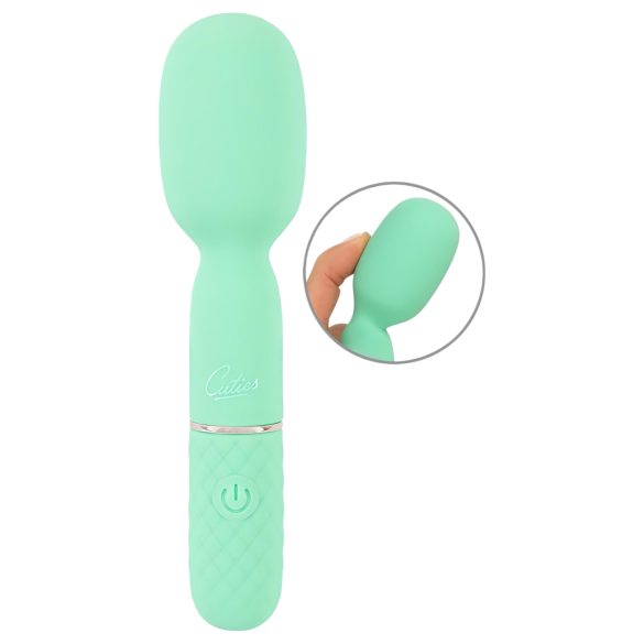 Cuties - mini vibromasseur massant - silicone - vert menthe