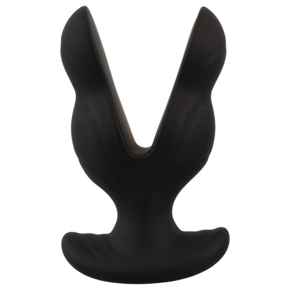 ANOS - gode anal vibrant double - silicone noir