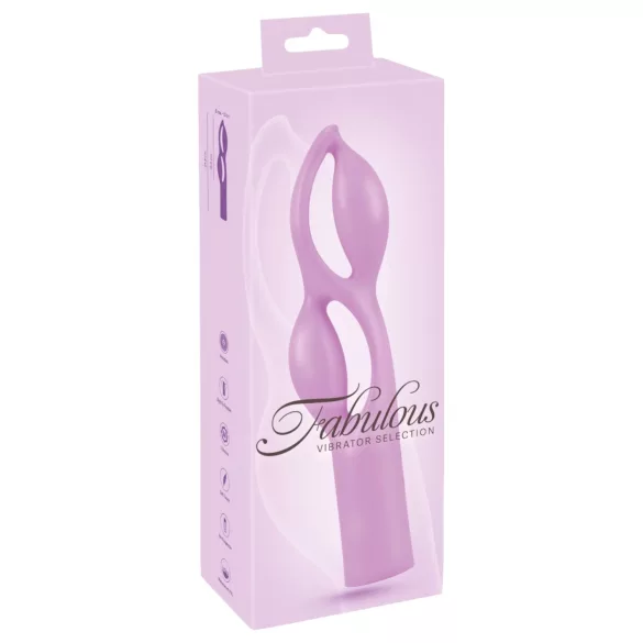 You2Toys Fabulous - vibromasseur double moteur rechargeable (violet)