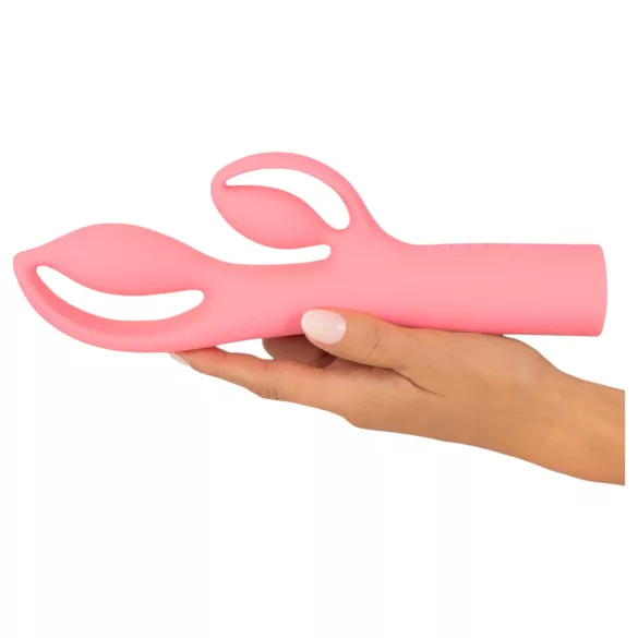 You2Toys Fabulous - vibromasseur rabbit rechargeable - silicone rose