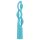 Vibromasseur Fabuleux 3 moteurs rechargeable (bleu)