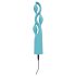 Vibromasseur Fabuleux 3 moteurs rechargeable (bleu)