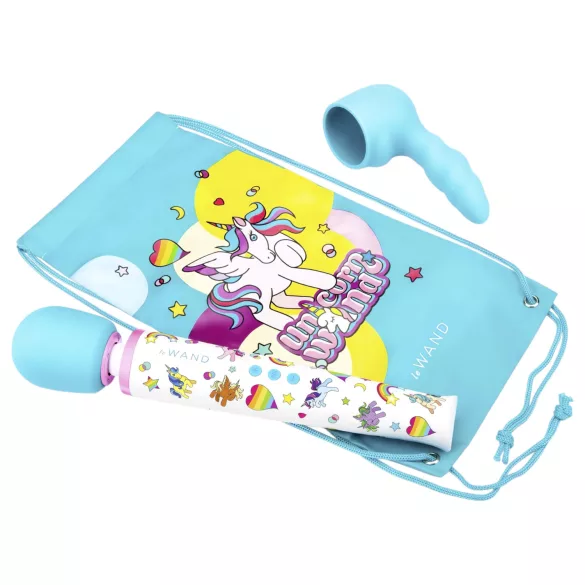 le Wand Unicorn - vibromasseur massant - arc-en-ciel - coffret