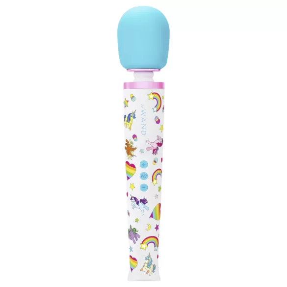 le Wand Unicorn - vibromasseur massant - arc-en-ciel - coffret