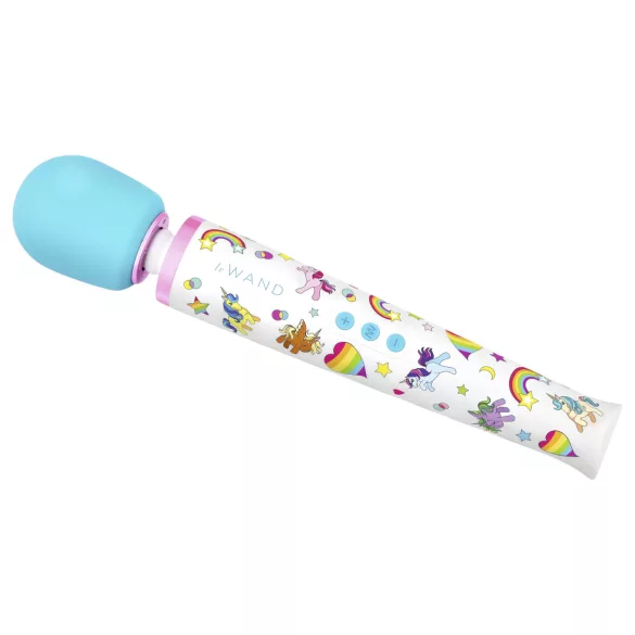 le Wand Unicorn - vibromasseur massant - arc-en-ciel - coffret