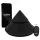 The Cowgirl Cone - machine sexuelle premium contrôlée par application - avec 2 embouts interchangeables, 20 modes de vibration (noir)