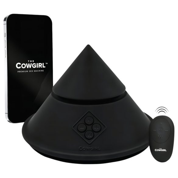 The Cowgirl Cone - machine à plaisir adaptable (noir)
