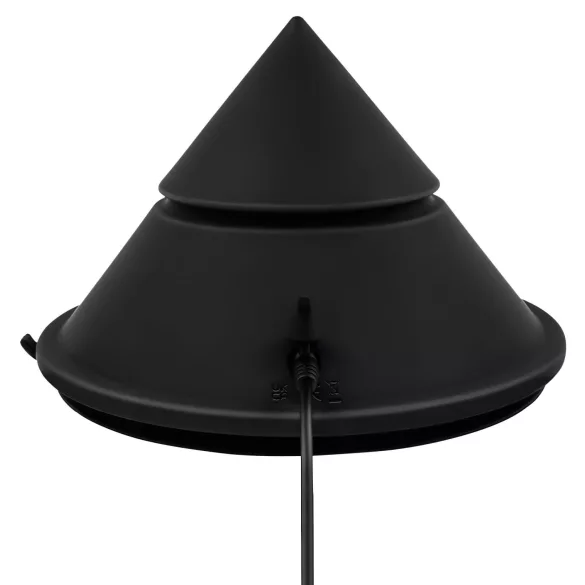 The Cowgirl Cone - machine sexuelle premium contrôlée par application - avec 2 embouts interchangeables, 20 modes de vibration (noir)