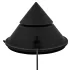 The Cowgirl Cone - machine sexuelle premium contrôlée par application - avec 2 embouts interchangeables, 20 modes de vibration (noir)