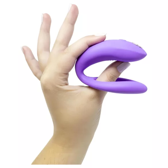 We-Vibe - Vibromasseur couple connecté rechargeable - silicone violet