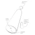 ROMP - mini vibromasseur clitoridien - rouge
