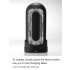 TENGA Flip Zero - puissant masturbateur (noir)