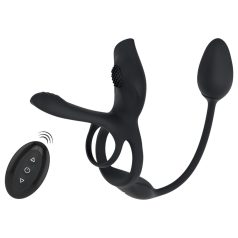 Couples Choice - Anneau vibrant multifonction (noir)