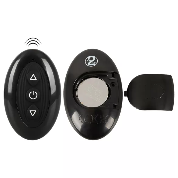 Couples Choice - anneau pénien vibrant multifonction - silicone noir